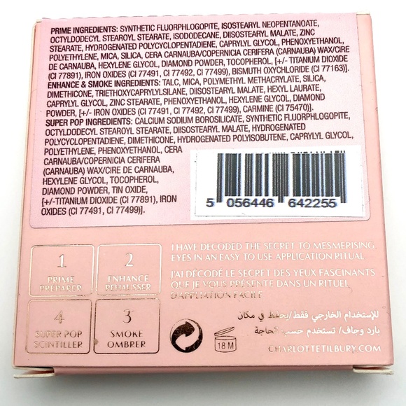 Pillow Talk Dreams Charlotte Tilbury LUXURY PALETTE eye shadow quad NEW BOX - Picture 5 of 8